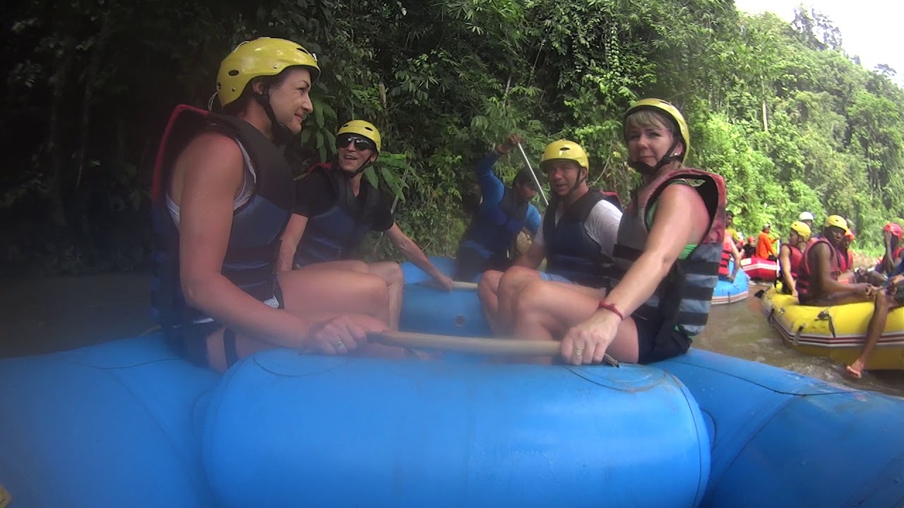 Rafting white water rafting Thailand Krabi