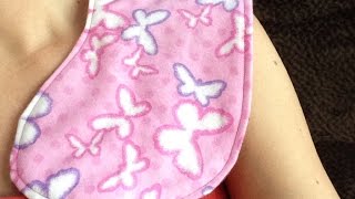 5 Minute Baby Burp Cloths