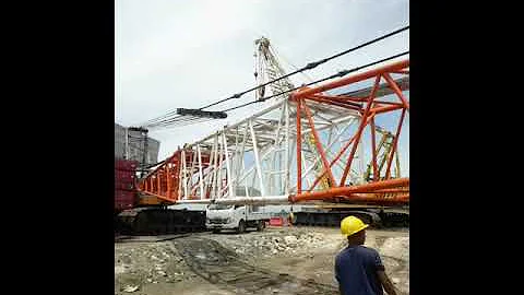 Crane 150 ton pengecekan ATB(Anti Tube Block)