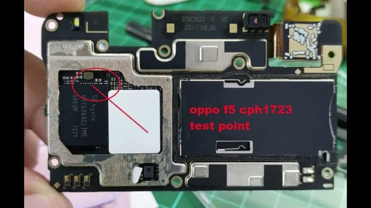 OPPO F5 V4 CPH 1723 Test Points YouTube