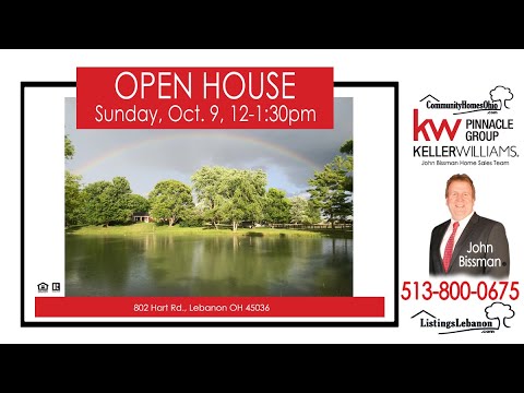802 Hart Road, Lebanon, OH home video tour
