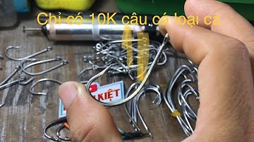 Lưỡi Câu Cá Lóc câu sông câu biển 10 lưỡi 100K Lưỡi Câu Huỳnh Kiệt Cà Mau ĐTzalo: 0919111169