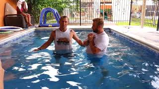 Baptism in Mexico at Big Heart Orphanage