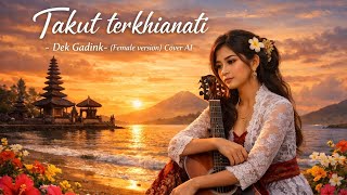 Download lagu Dek Gadink - Takut terkhianati (Female version) - Cover AI | Cover lagu Bali