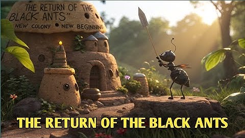 The Last Ant War 🐜 | Rise of the Black Colony (Cinematic AI Short Film)