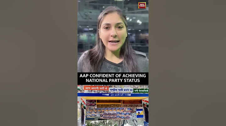Confident AAP Puts Up Posters Celebrating National Party Status It Doesn't Have Yet #shorts