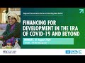Financing for Development in the Era of COVID-19 and Beyond