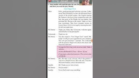 Std 8 unit 1 fast finger first Video 2020 07 16 at 10 36 06