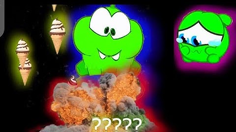 9 Om Nom & Nibble Nom "Ice Cream and Crying" Sound variations In 30 Seconds