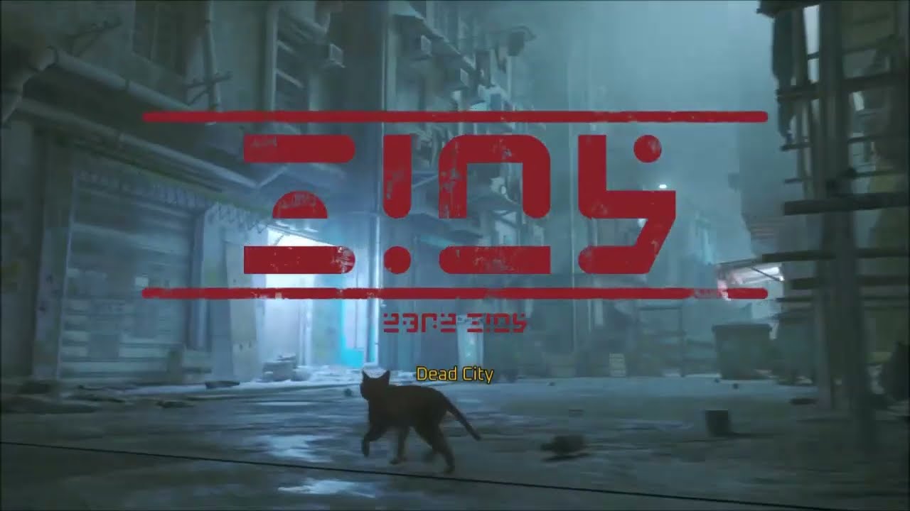 Stray - Ch 2 - Dead City Gameplay Walkthrough 