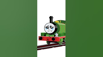 Percy are crying😭  #thomasanimation