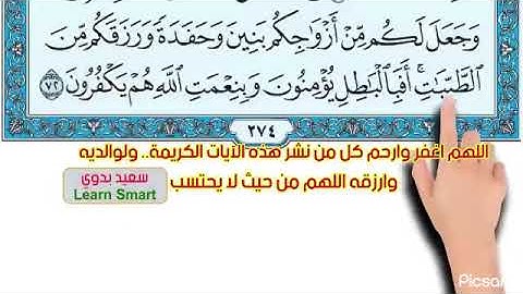 الجزء الرابع عشر (3) سورة النحل / سعيد بدوي