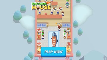 Idle Sushi House GamePlay - Vegetarian  Sushi Bar