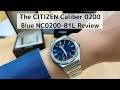 【Unboxing】The CITIZEN Caliber 0200 Blue dial NC0200-81L