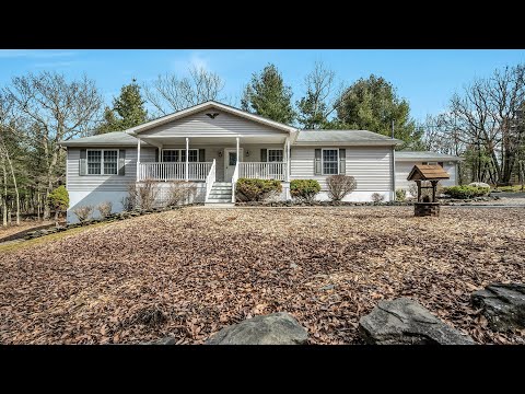 156 Ponderosa Pine Road, Hawley, PA home video tour