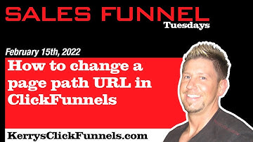 How to Change a Page Path URL in ClickFunnels