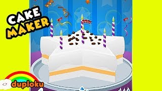 Game Membuat Kue Ulang Tahun Cake Maker Kids - Game Review Duploku screenshot 4
