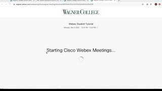 Student Webex Guide