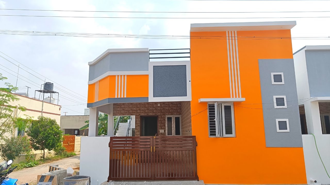 வடக்குபார்த்த அழகிய 2BHKவீடு விற்பனைக்குNew House for sale in