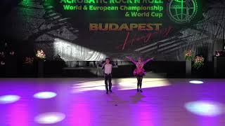 MCCS Footwork, Final, 2. Place, CRO KAVERINA Yelyzaveta - TAHAIBAI Heorhii  [www.rokenrol.cz]