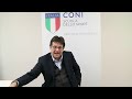 Luca Pancalli al “Corso di Alta Specializzazione in Management Olimpico”