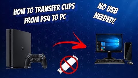 How to Transfer PS4 clips to PC. WITH NO USB AND NO PS4 REMOTE PLAY! *EASY 2021 METHOD!*