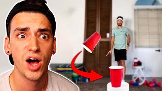 Reacting To INCREDIBLE Trick Shots!