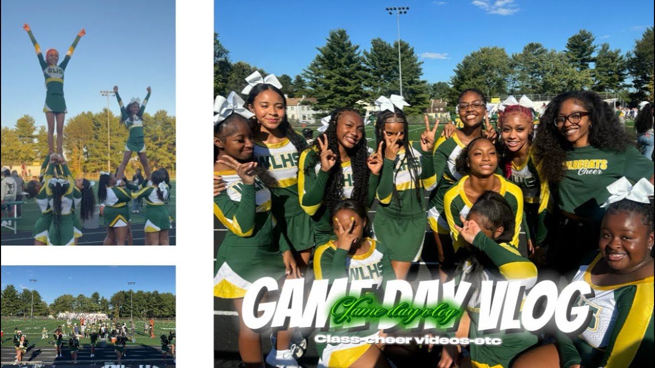 Game Day Vlog!|cheer-class-football game~etc|Naynay.lxverr - YouTube