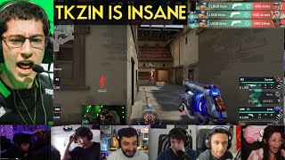 Full Valorant Streamers Reacted To LOUD tkzin UNREAL ACE vs NRG at VCT Americas Guide