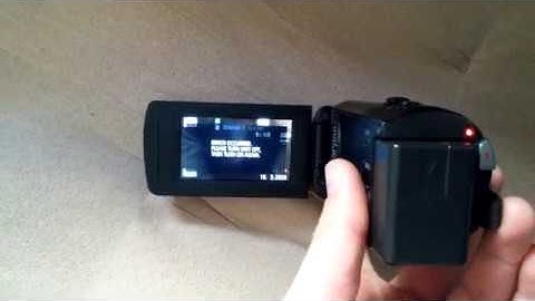 Error Occurred. Please turn unit OFF, then turn ON again (Panasonic HC-V270 camcorder, 50X zoom)