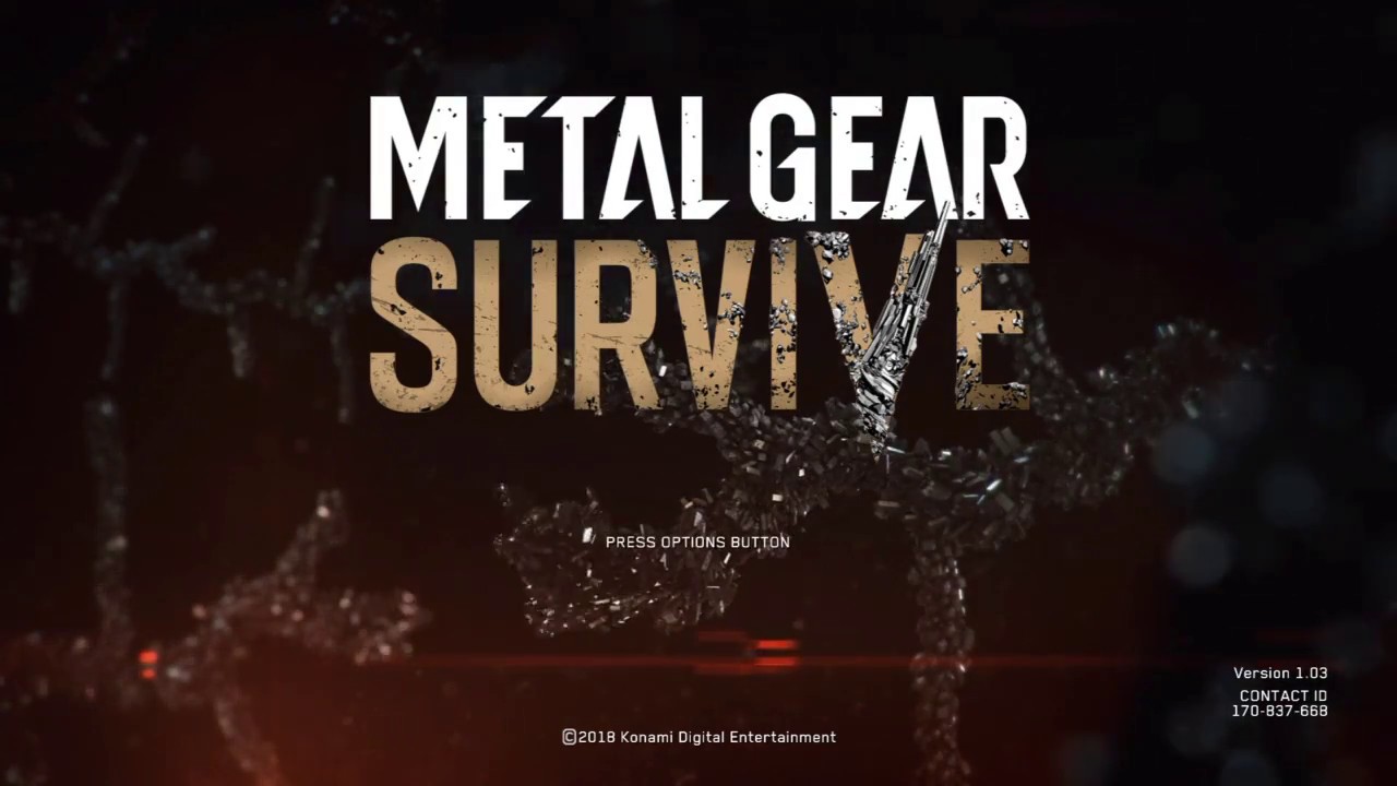 MGsurvive Metal Gear Survive [Live] March 2018