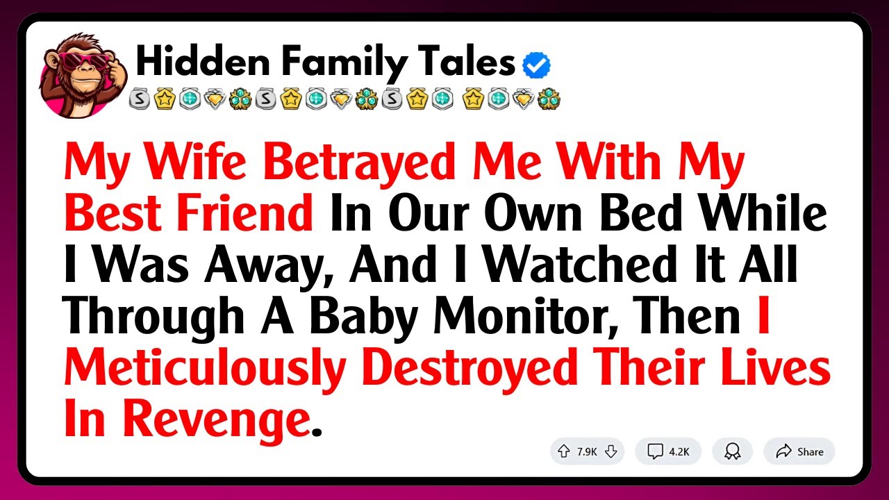 My Wife Betrayed Me With My Best Friend In Our Own Bed While I Was Away, And I Watched It All...