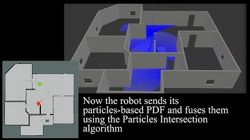 Online Cooperative Robots Localisation in ROS
