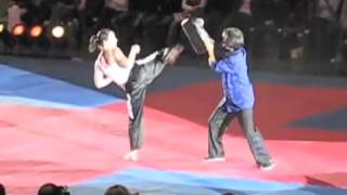 Chloe Bruce Kicking Insanity Budo Gala Zurich 2010 Youtube