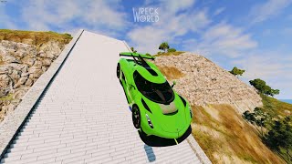 Cars vs Steepest Stair #4 (BeamNG Drive)