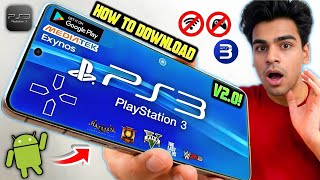 NEW! 🔥 PS3 Emulator For Android - APS3e V2 Setup/Settings/What's New | Play PS3 Games On Mobile!