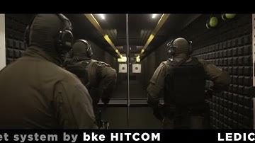 LEDIC MSR Modular Shooting Ranges target system by bke HITCOM