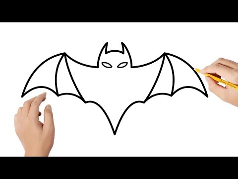 Vídeo: Como Desenhar Um Morcego