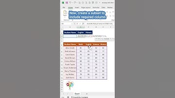 Use XLOOKUP to return Non-Adjacent Columns in Excel #exceltutorial #shorts #msexcel #trending