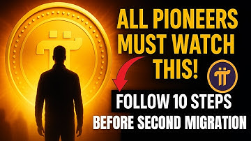 FINAL WARNING FOR ALL PIONEERS! 🚨 Complete These 10 Steps BEFORE Pi Network 2nd Migration!