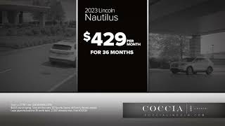 New Lincoln's starting at just $389/month at COCCIA!