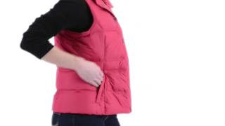 Lands End Duck Down Vest - Double Quilted For Women