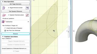ArchiCAD 17 New Features  014   Model based element display and solid element operations   YouTube