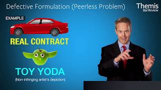 Themis Bar Review - Law School Essentials: First Year - Defective Formulation (Peerless Problem)