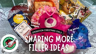 Operation Christmas Child - Sharing more filler ideas! August 2025