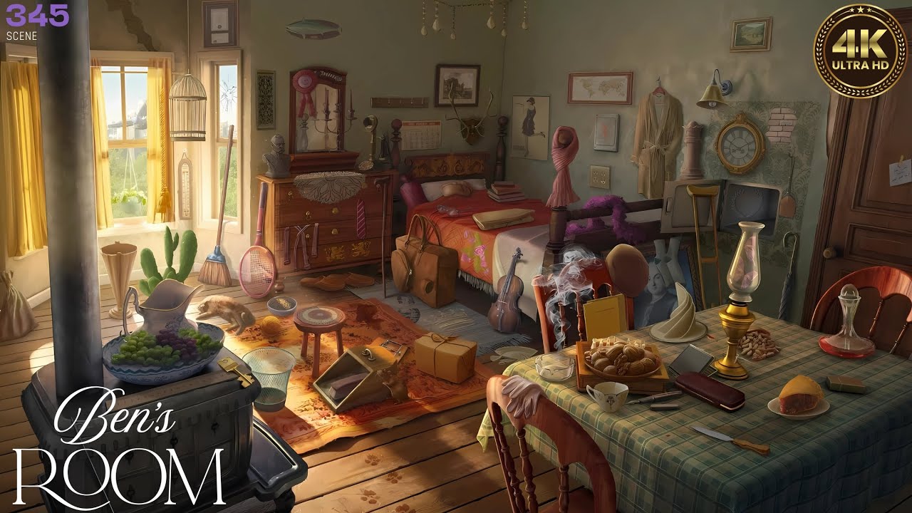 June's Journey Scene 345 | Vol 1 Ch 69 | Ben's Room | Mastered Scene ...