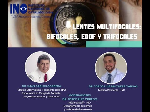 Lentes multifocales, bifocales, trificales EdOF. Dr J Corbera. Dr J Baltazar. Dr J Ruiz