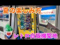 暑い夏でも快適!レトロ自販機聖地の楽しみ方!冷たい食べ物だってある!涼しい室内で懐かしのエレメカや10円ゲームで遊べる!2022.8中古タイヤ市場!アイスかき氷!神奈川県相模原市