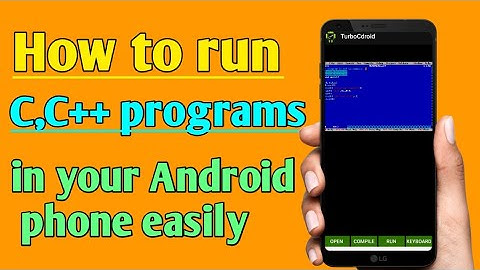 How to run C,C++ programs in (turbocdroid) mobile|how to use turbocdroid in mobile|Technical Bhaizan