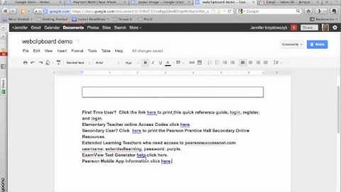 How to Use the Web Clipboard in Google Docs